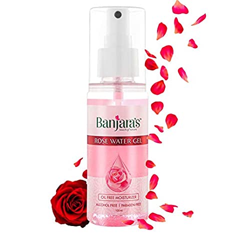 Banjaras Premium rose Water Gel